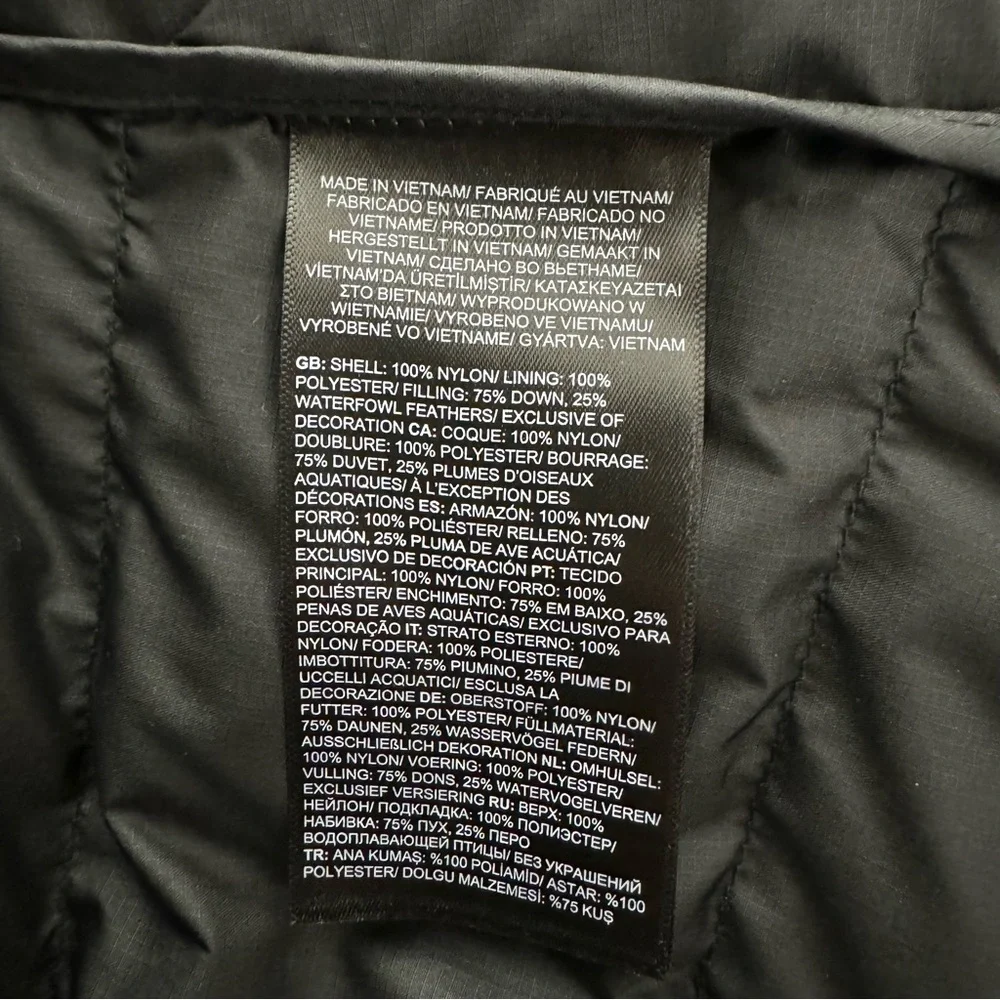 The North Face Women's Minoqua Down Jacket Flare TNF Black Sz S M L XL XXL New - Picture 8 of 8